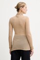 Odzież Liviana Conti longsleeve wełniany F5WH17 zielony