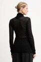 Odzież Liviana Conti longsleeve wełniany F5WH17 czarny