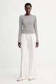 Marc O'Polo longsleeve din bumbac 510219652597 maro ZW25