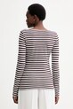 Odzież Marc O'Polo longsleeve bawełniany 510219652597 brązowy