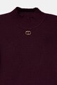 Dziewczynka Twinset longsleeve dziecięcy 252GJ3042 fioletowy