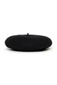 MAX&Co. beret wełniany dziecięcy MAXF9F HAT MX0245 czarny ZW25