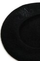 Dziewczynka MAX&Co. beret wełniany dziecięcy MAXF9F HAT MX0245 czarny