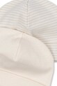 Chłopiec Fanga Fontana czapka bawełniana niemowlęca FIO STRIPE 2 PACK BEANIE OCS 2-pack FA100039 beżowy