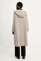 Odzież Liviana Conti płaszcz wełniany F5WW72 beżowy