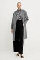 Silvian Heach cappotto in lana PARASCHIV GPA25517CP grigio ZW25