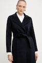 Silvian Heach cappotto in lana GOITIA blu navy GPA25329CP