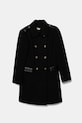 Twinset płaszcz dziecięcy 252GJ2150 czarny ZW25