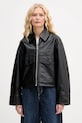 Marc O'Polo kurtka skórzana nieocieplane czarny 5000007965