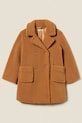 Twinset cappotto bambino/a 252GJ2180 marrone ZW25