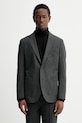 Marc O'Polo giacca con lana semplice grigio 530022180112