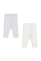 Fanga Fontana legginsy niemowlęce BELLO 2 PACK PANTS OCS Planet friendly niebieski FA100002