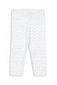 Bavlnené legíny pre bábätká Fanga Fontana FIO PANTS OCS bavlna biela FA100055