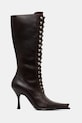 Jeffrey Campbell kozaki skórzane LANI-2 JCD.218.6.01 brązowy ZW25