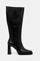 Jeffrey Campbell kozaki skórzane Maximal JC.852.1.3 czarny ZW25