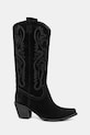 Kaubojske čizme od brušene kože Jeffrey Campbell RANCHER-K 52236.L10 crna ZW25