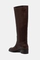Obuwie Jeffrey Campbell kozaki skórzane LADA U321.N01.005 brązowy