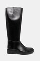 Шкіряні чоботи Jeffrey Campbell Marshy JC.1742.1.6 чорний ZW25