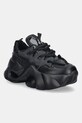 GOE sneakersy skórzane OO2N4030 pozostałe czarny OO2N4030.BLACK