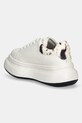 Obuwie GOE sneakersy skórzane SS2N4002.WHITE beżowy