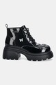 GOE botki skórzane SS2N4102.BLACK czarny ZW25