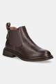 GOE sztyblety skórzane płaski brązowy SS2N4105.BROWN