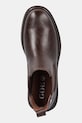 GOE stivaletti chelsea in pelle marrone SS2N4105.BROWN
