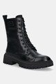 GOE workery skórzane tekstylny czarny SS2N4121.BLACK
