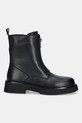 GOE botki skórzane SS2N4145.BLACK czarny ZW25
