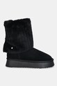 GOE śniegowce zamszowe SS2N4307.BLACK czarny ZW25