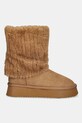 GOE śniegowce zamszowe SS2N4308.BROWN brązowy ZW25