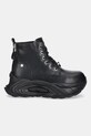 GOE sneakersy skórzane SS2N4301.BLACK czarny ZW25