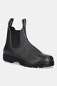Δερμάτινες μπότες τσέλσι Blundstone 2550 λείο δέρμα μαύρο 2550.AntiqueZinc