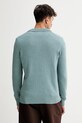 Odzież Marc O'Polo sweter z dodatkiem wełny 530506660390 niebieski