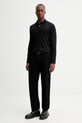 Marc O'Polo longsleeve bawełniany 531214455104 czarny ZW25