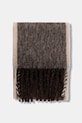 Liviana Conti szalik z dodatkiem wełny A5WF56 brązowy ZW25