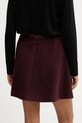 Odzież Marc O'Polo spódnica z dodatkiem wełny 5000007561 bordowy