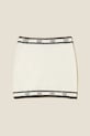 Дитяча спідниця з домішкою вовни Twinset 252GJ3072 білий ZW25