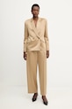 Kalhoty Liviana Conti F5WS80 béžová ZW25