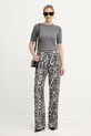 Hlače Silvian Heach LEGABIO GPA25570PA siva ZW25