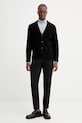 Marc O'Polo spodnie z domieszką wełny 530021410102 czarny ZW25