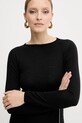 Liviana Conti sukienka wełniana czarny F5WA21
