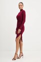 Silvian Heach sukienka KIRUNDO GPA25357VE bordowy ZW25