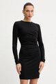 Silvian Heach sukienka BELLER z elastanem czarny GPA25001VE