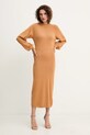Silvian Heach rochie AMARAT GPA25257VE maro ZW25