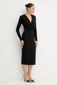 Silvian Heach sukienka BAGHED GPA25002VE czarny NC25