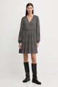 Marc O'Polo sukienka 510120821329 szary ZW25
