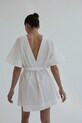 MUUV. sukienka GATINHO suk.krot.kimono.GATINHO biały ZS26