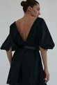 Muuv. sukienka z bawełną GATINHO suk.krot.kimono.GATINHO czarny