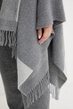 Liviana Conti poncho z wełną A5WF11
